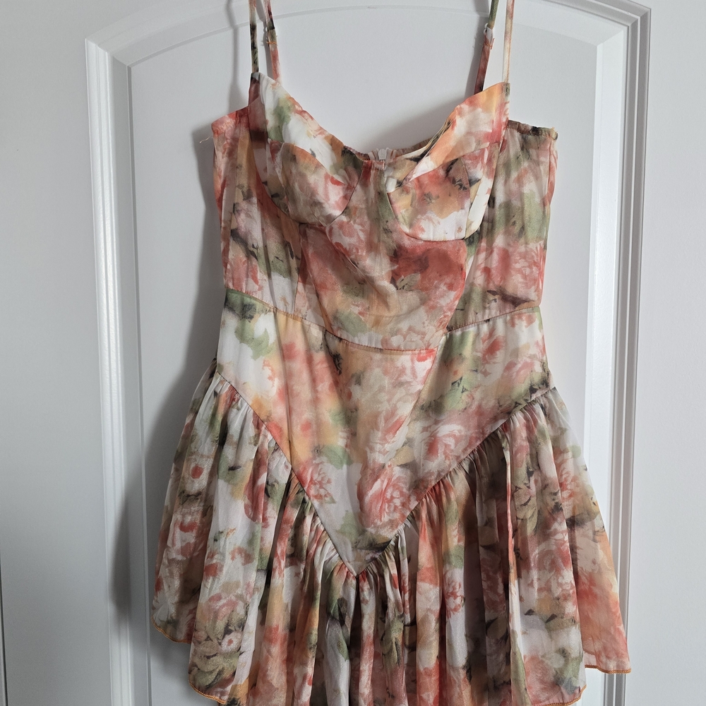 SHEIN Floral Multicolor Dress